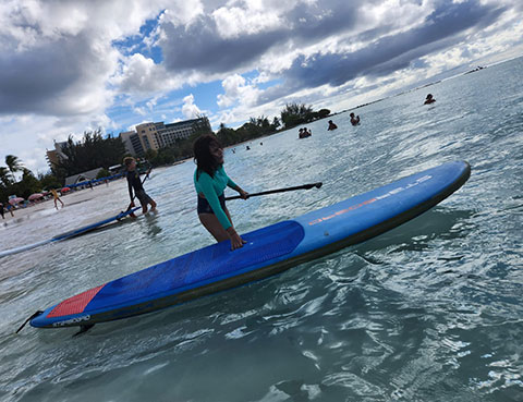 SUP school in Barbados